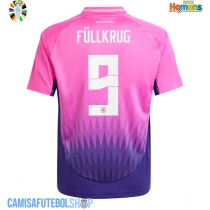 Camisa de time de futebol Alemanha Niclas Fullkrug #9 Replicas 2º Equipamento Europeu 2024 Manga Curta